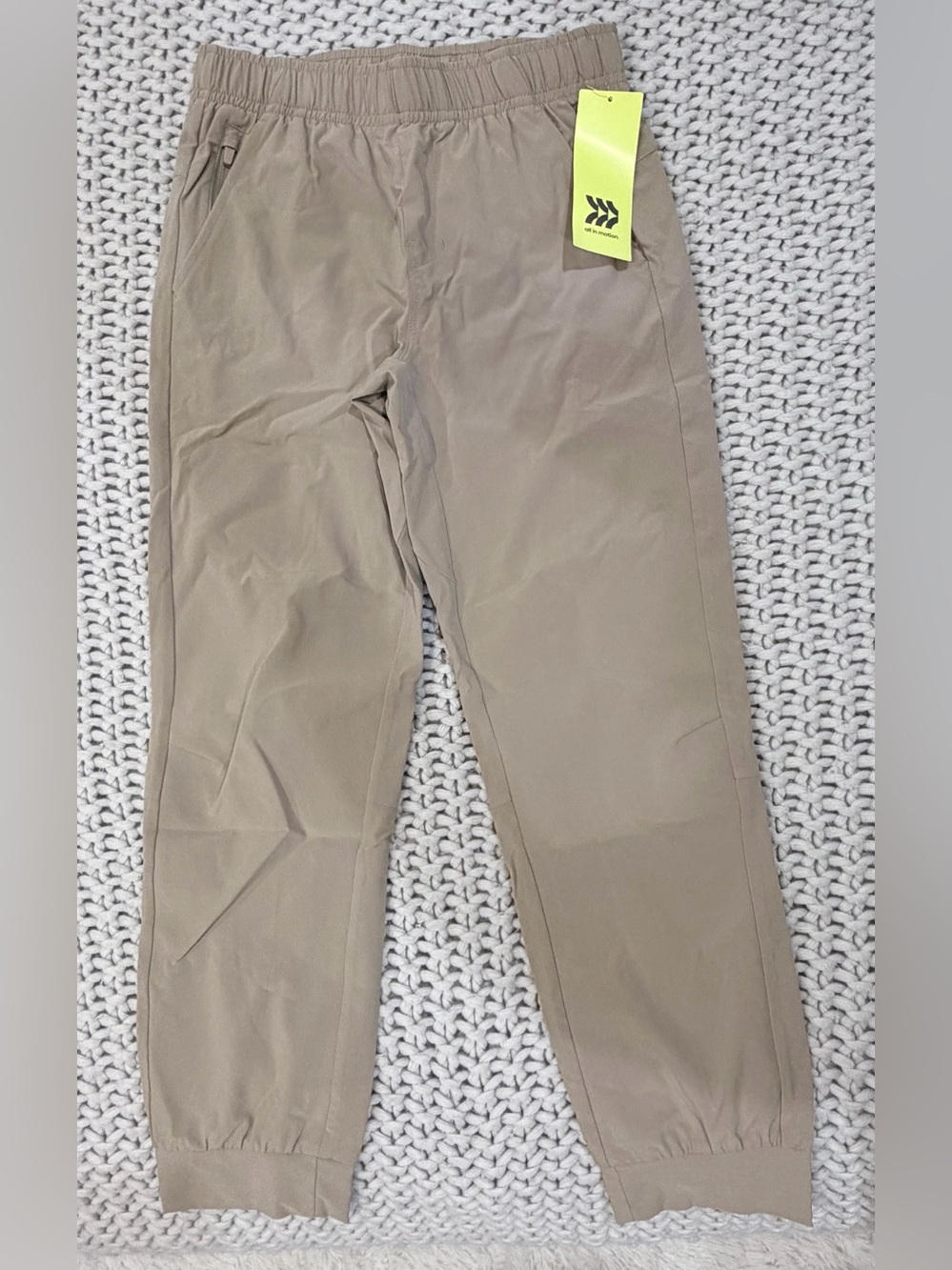Boy’s All In Motion - Active Light Joggers - Khaki